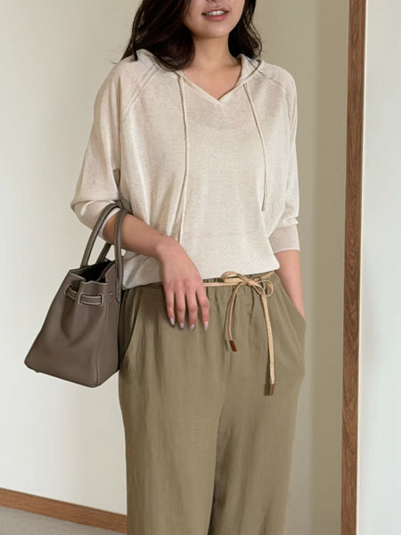 Summer Cool Knit Hoodies