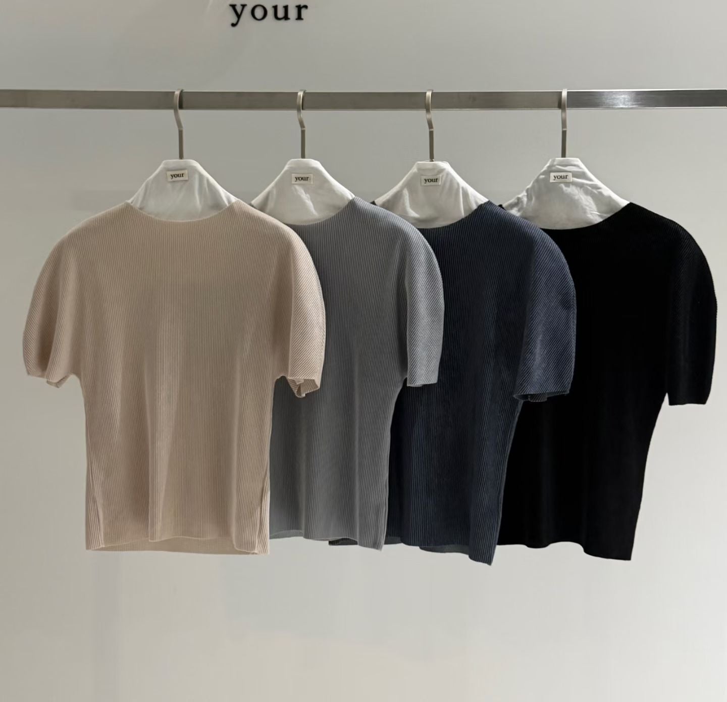 Velvet Ribbed Top (10-12Sep超抵價$268, 之後批發價$298)