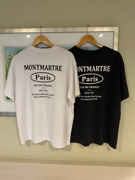Paris Back Message Oversize Tee (18-20Jul 超抵價$268, 之後批發價$298)