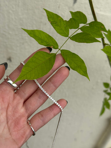 925 Silver Sparkle Mix Necklace (5-8Nov $398, 之後批發價$528）