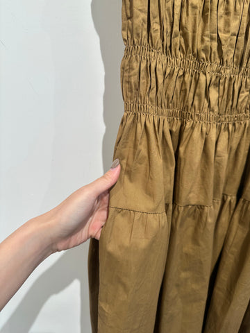 Smocking Dress Khaki (9-11Jul 超抵價$398, 之後批發價$468)