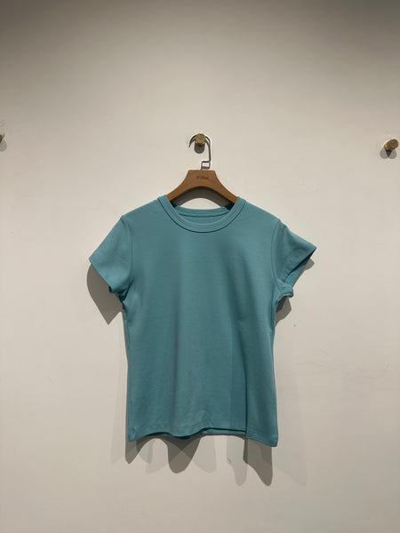 Crew Neck Stitch Tee (加購$168)