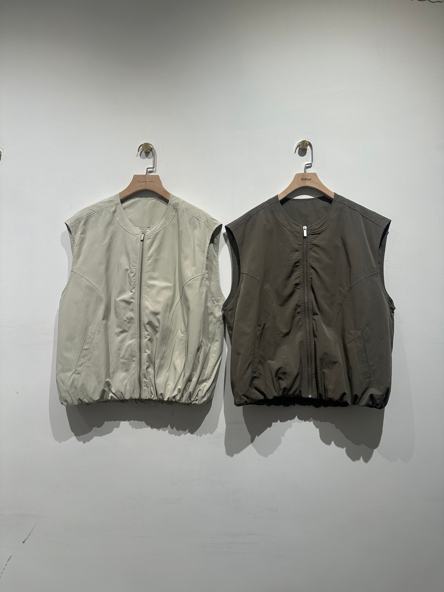 Parka Puff Zip Up Vest