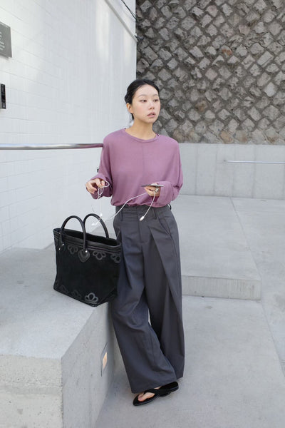 Designer Twisted Seam Tailor Pants