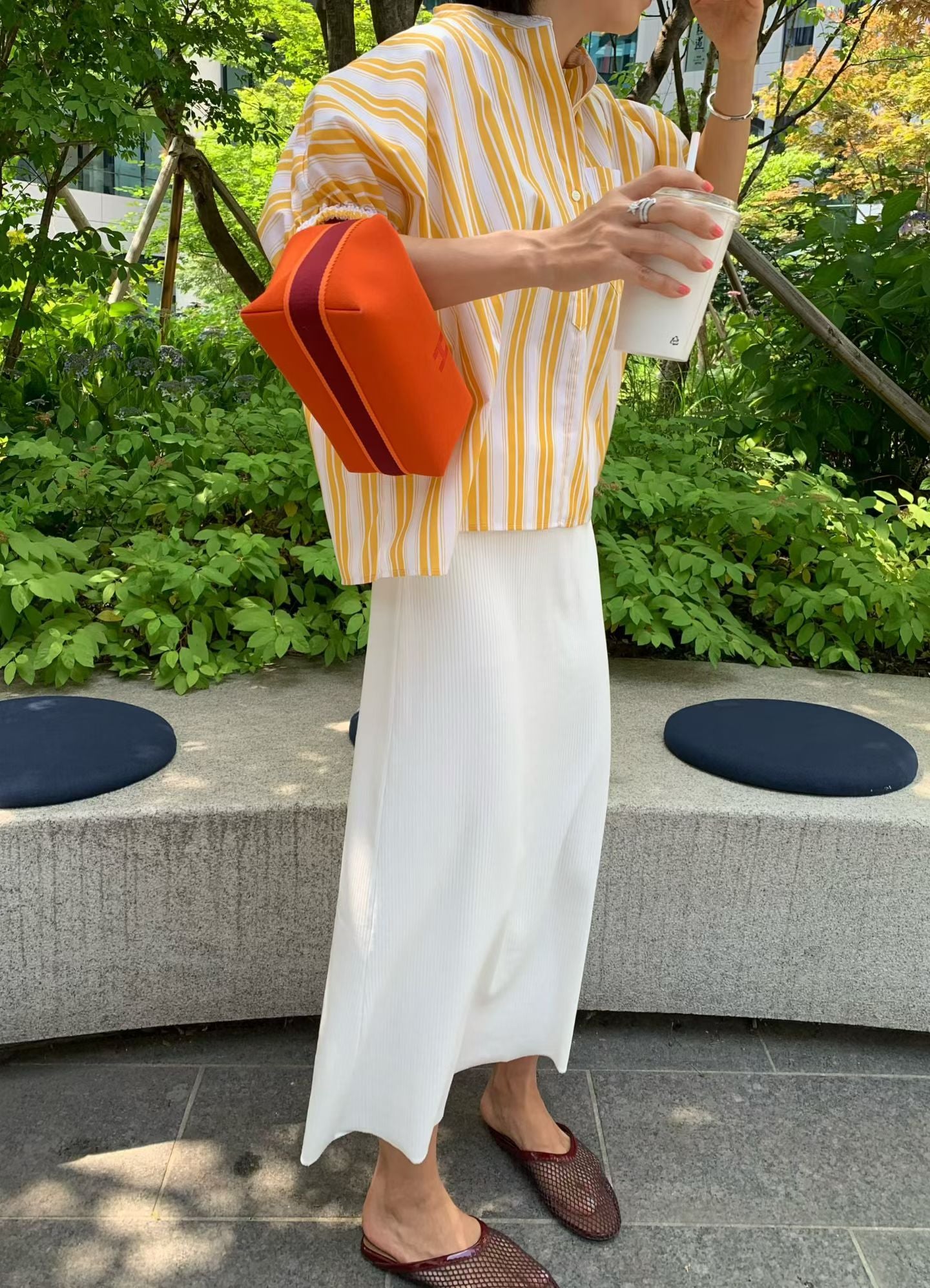 Colourful Stripe Short Sleeves Shirt (18-20Jul 超抵價$468, 之後批發價$498)
