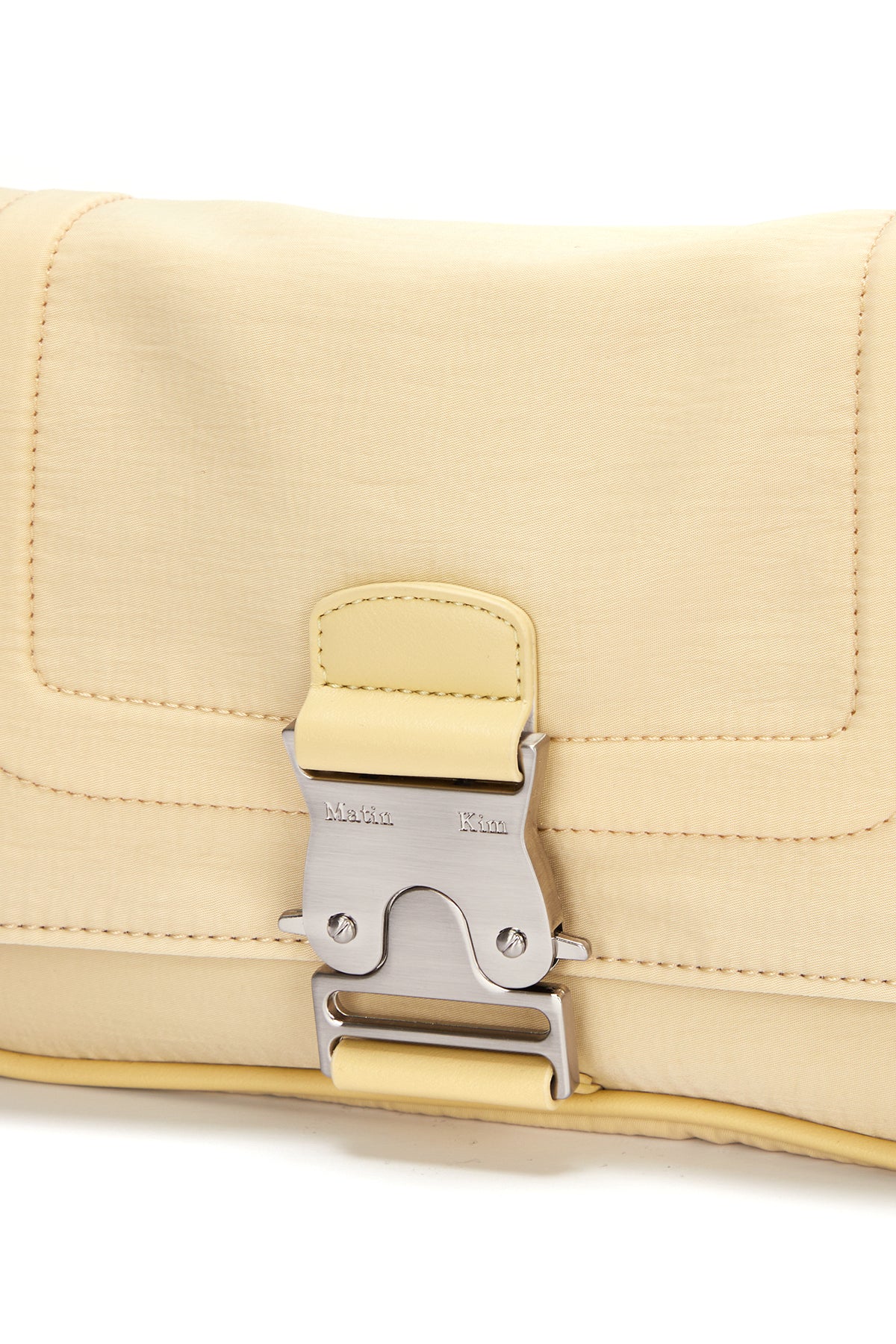 MATIN KIM CRISP MINI BUCKLE BAG IN YELLOW(直播價至今晚23:59)