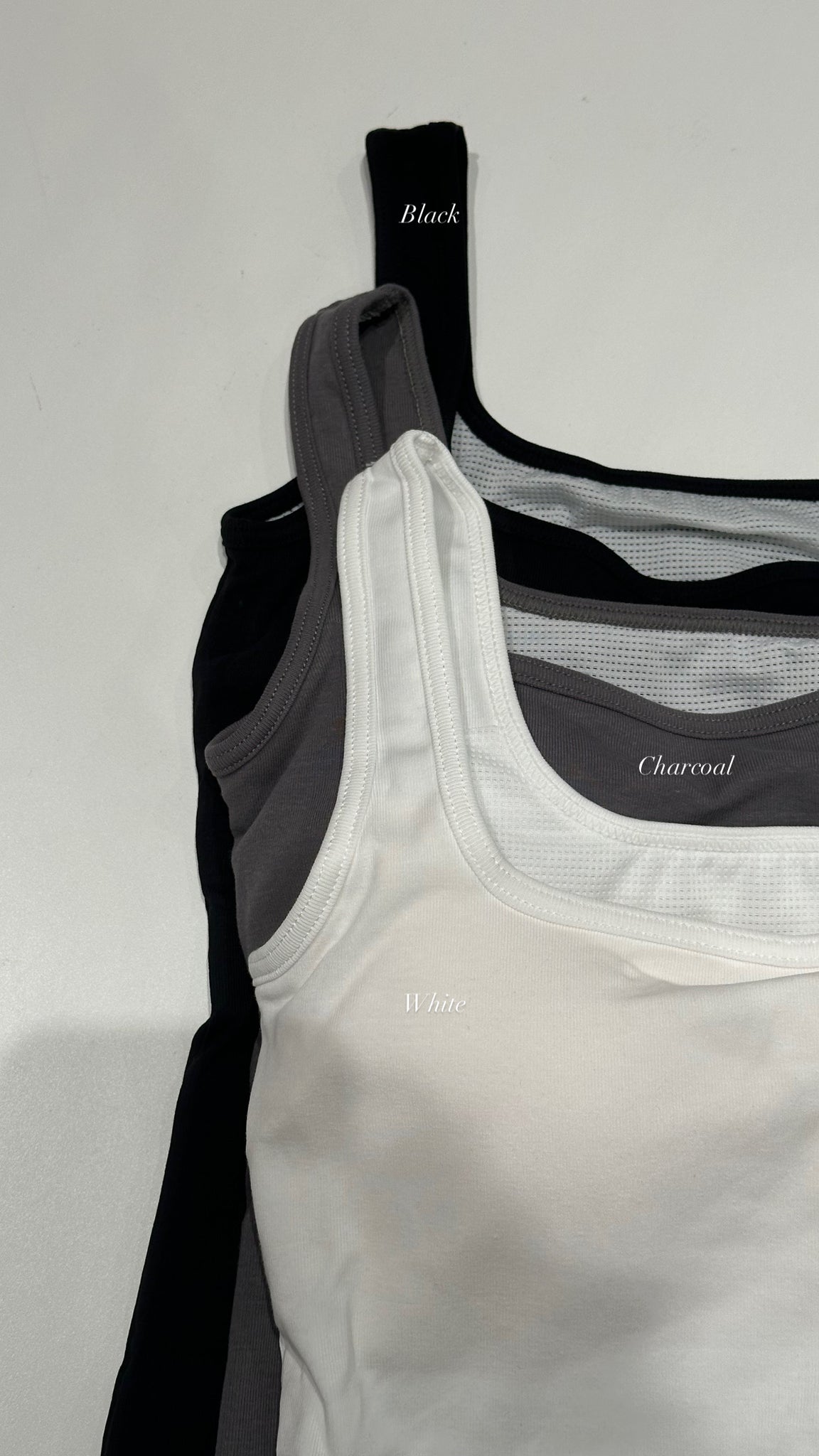 Square Neck Bra Top (加購$148)