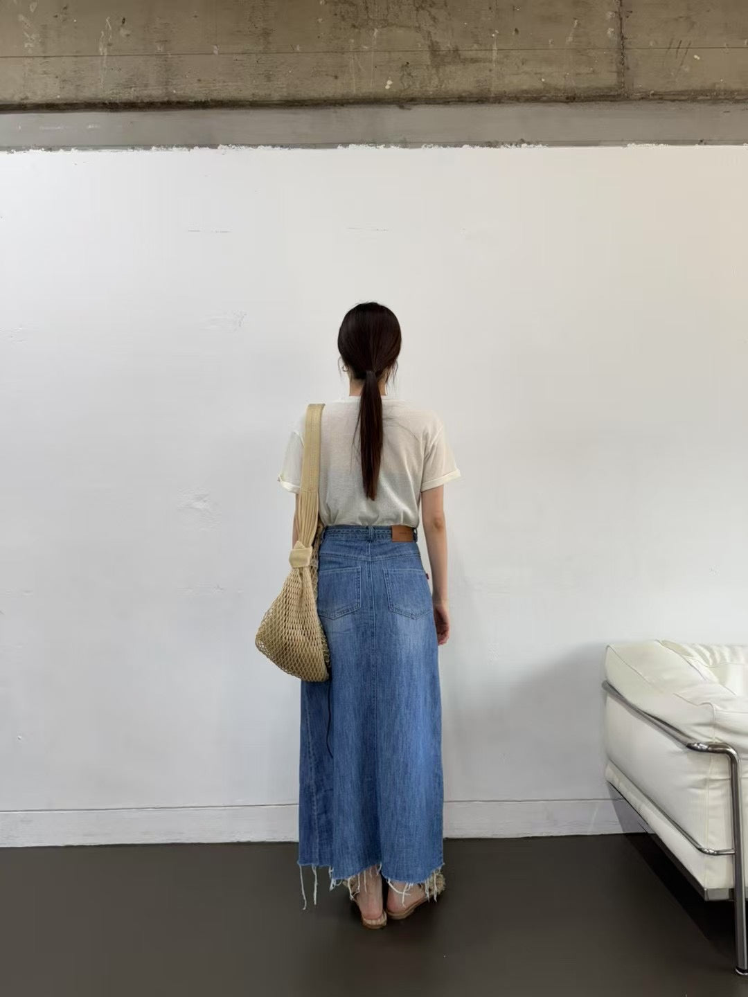 Monty's Pick Denim Skirt