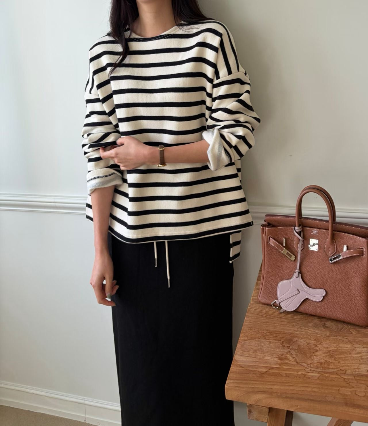 Stripe Slit Sweater (15-18Jan $368, 之後批發價$398）