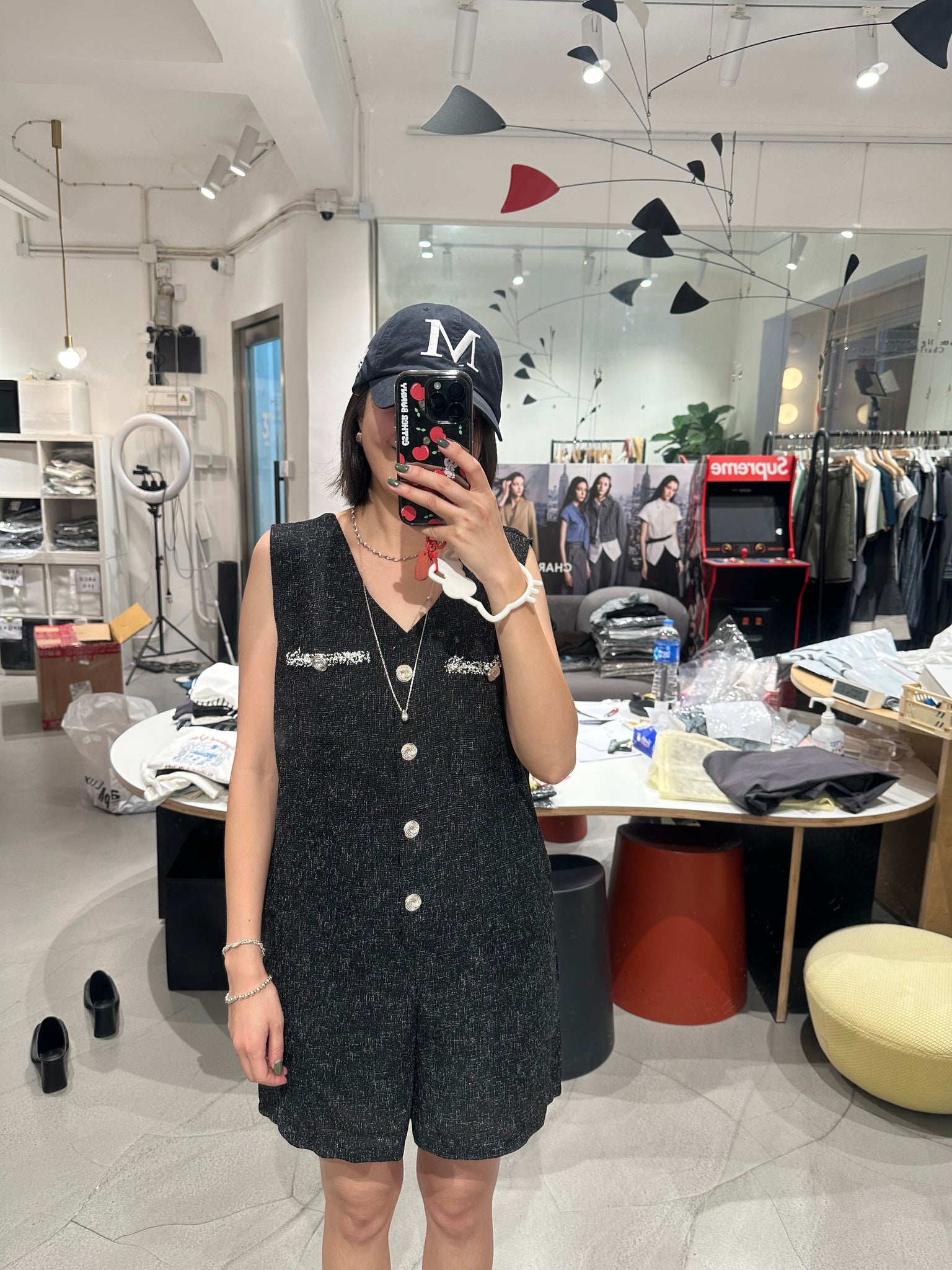 Ops 1 Tweed Playsuit