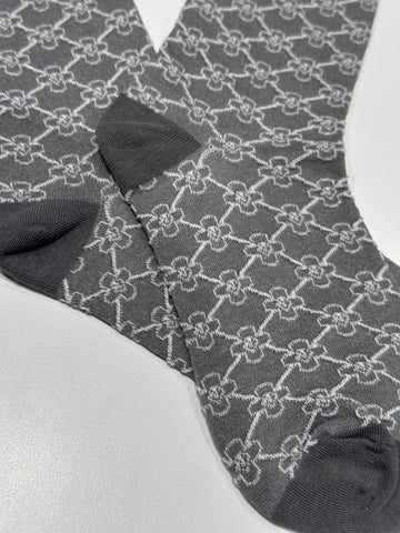 Embossed Rhombus Pattern Socks (14-17Oct超抵價$68, 之後批發價$78)