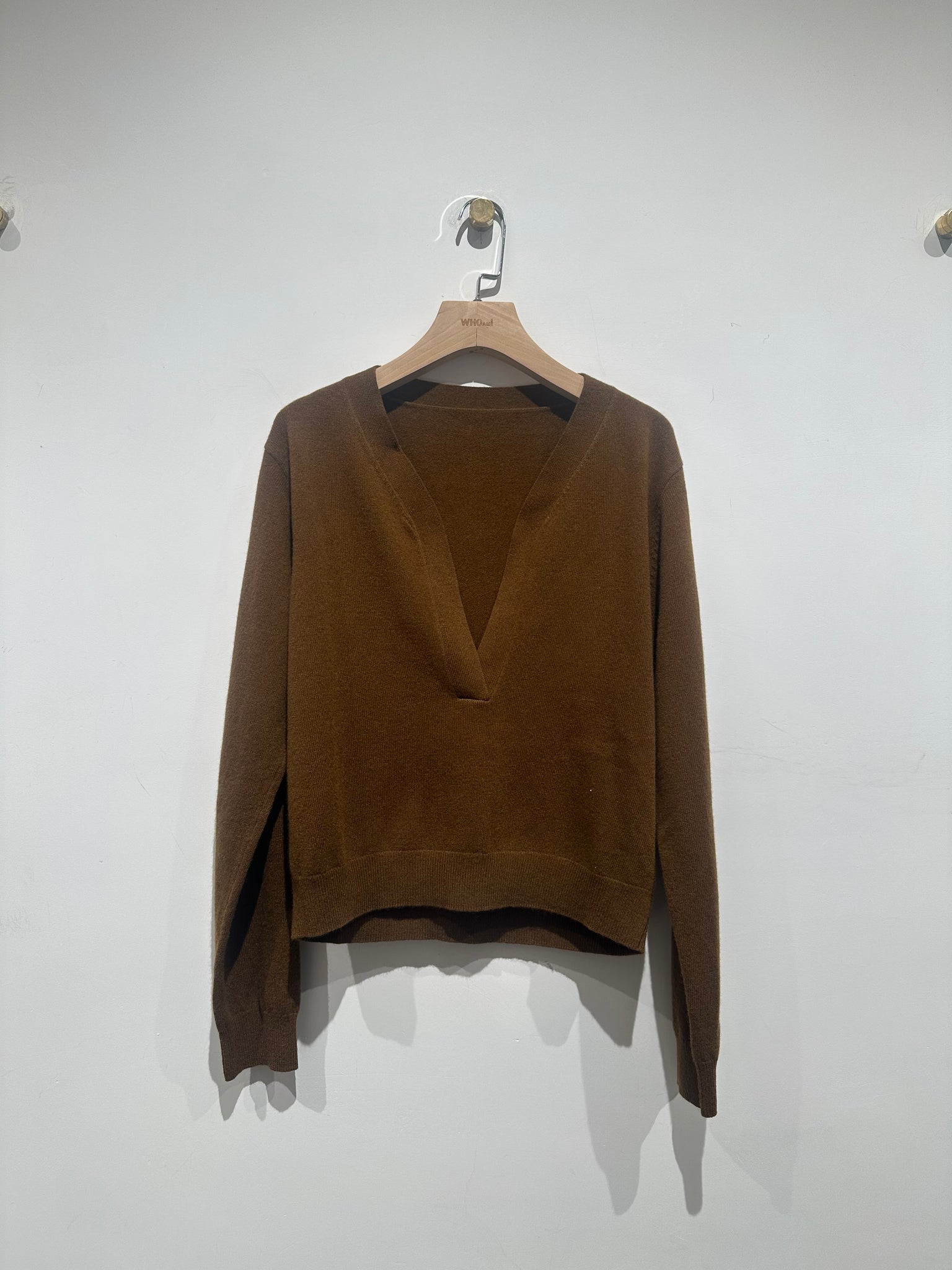 Organic Collar Knit Top