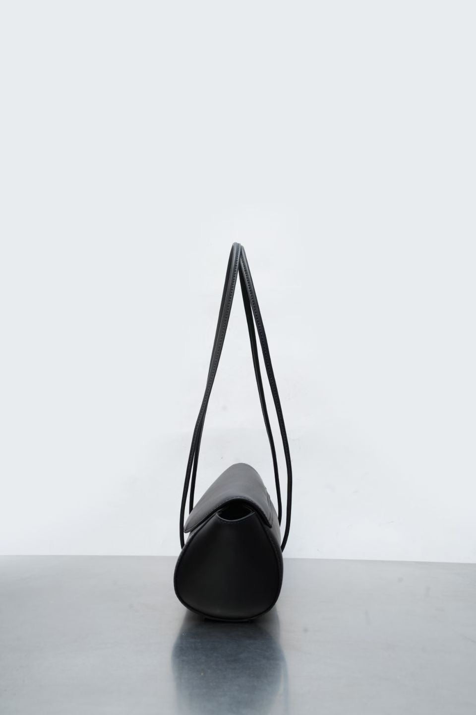 Genuine Leather Baguette Bag