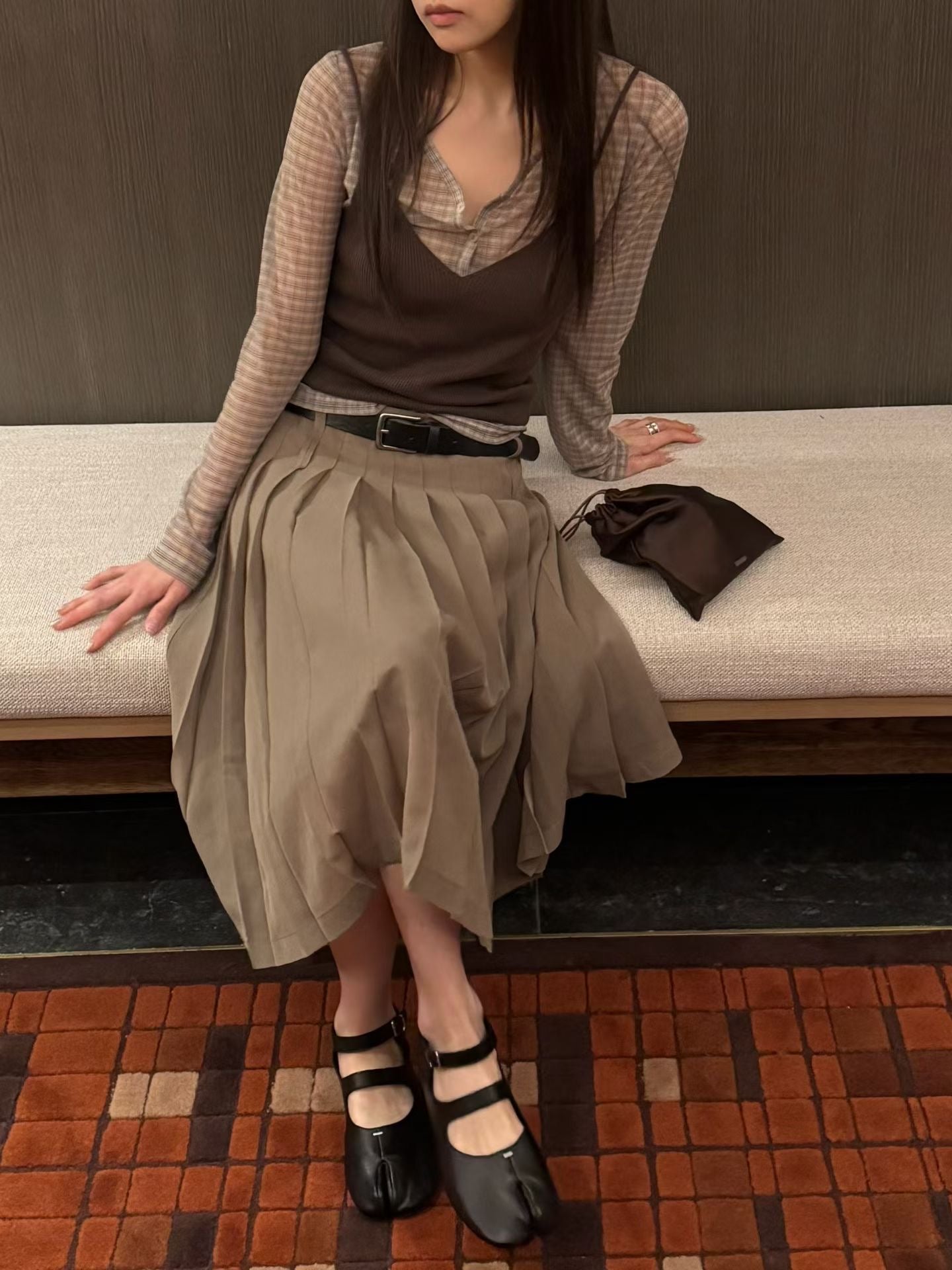 Premium Cooling Pleated Skirt  (28-30May 超抵價$798, 之後批發價$898)