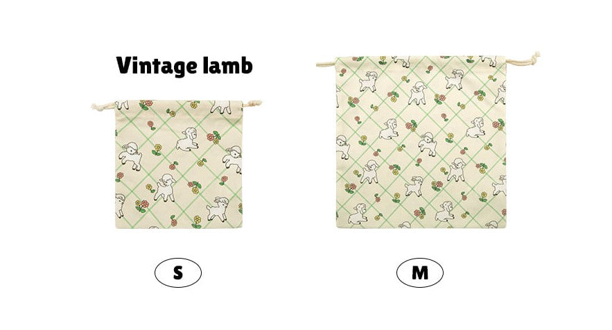 String Pouch - Vintage Lamb (S/M)