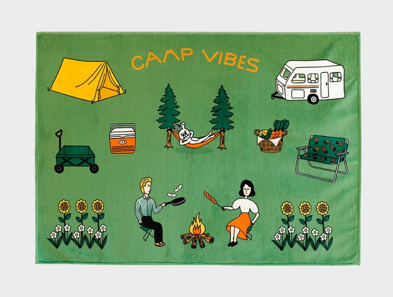Fluffy Blanket / Camp Vibes