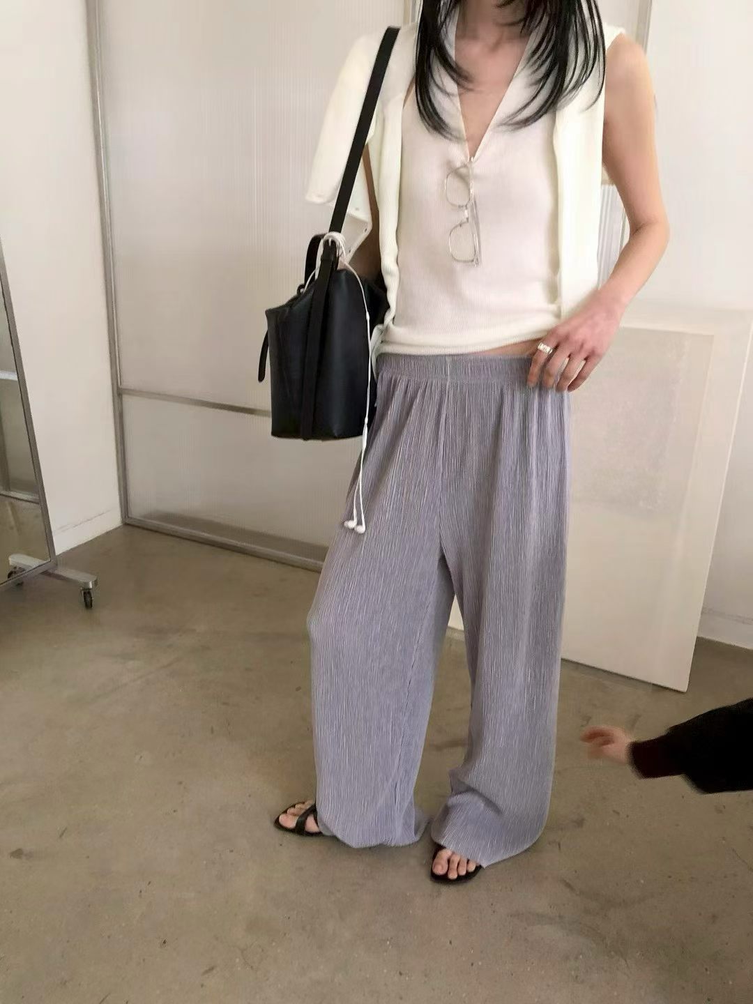 Season Must Buy Ribbed Cooling Pants (30Apr-2May $428, 之後批發價$468）