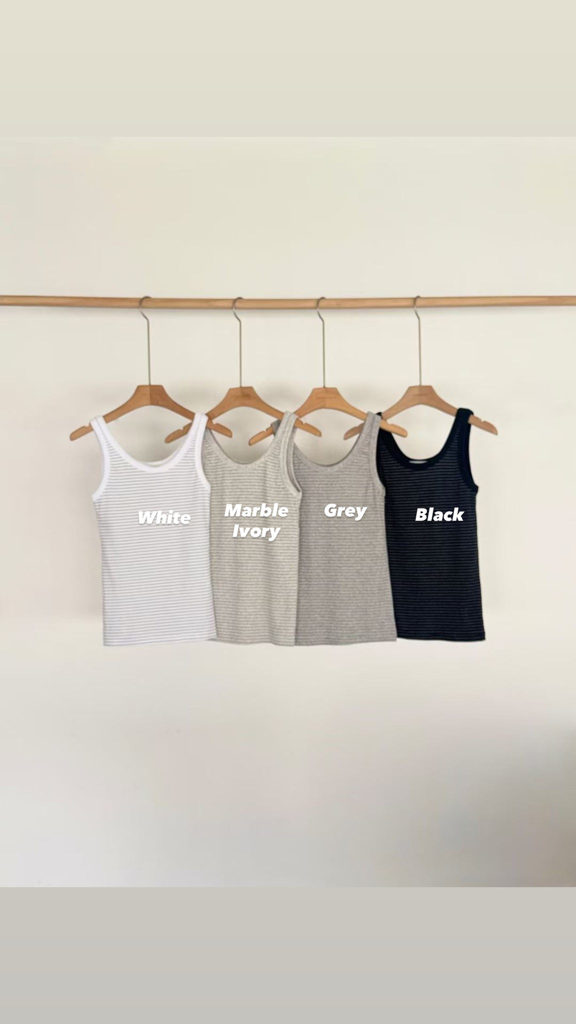 Slim Stripe Vest (加購$148)