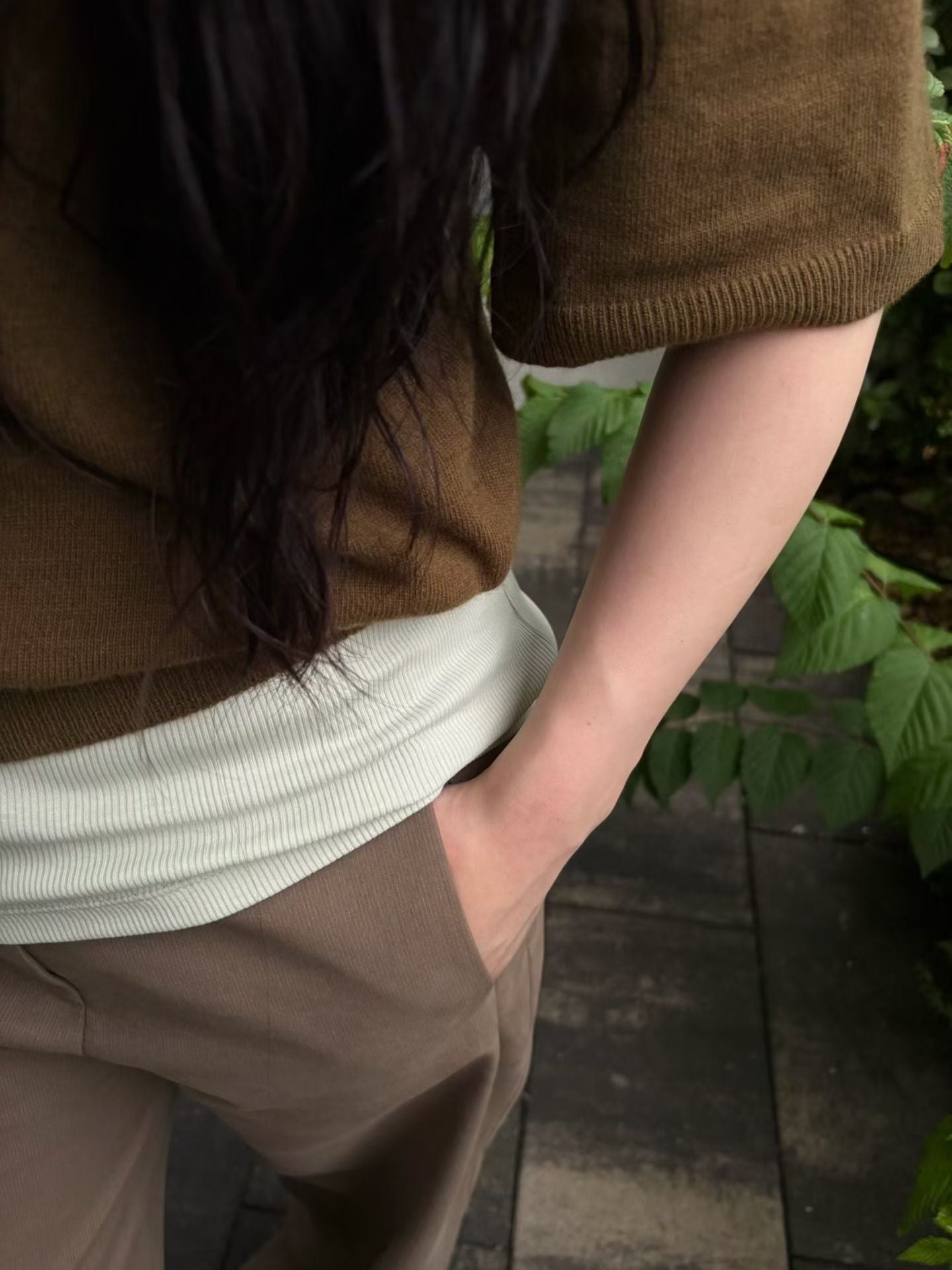Premium V Neck Short Sleeve Knit Top (9-11Sep超抵價$428, 之後批發價$468)