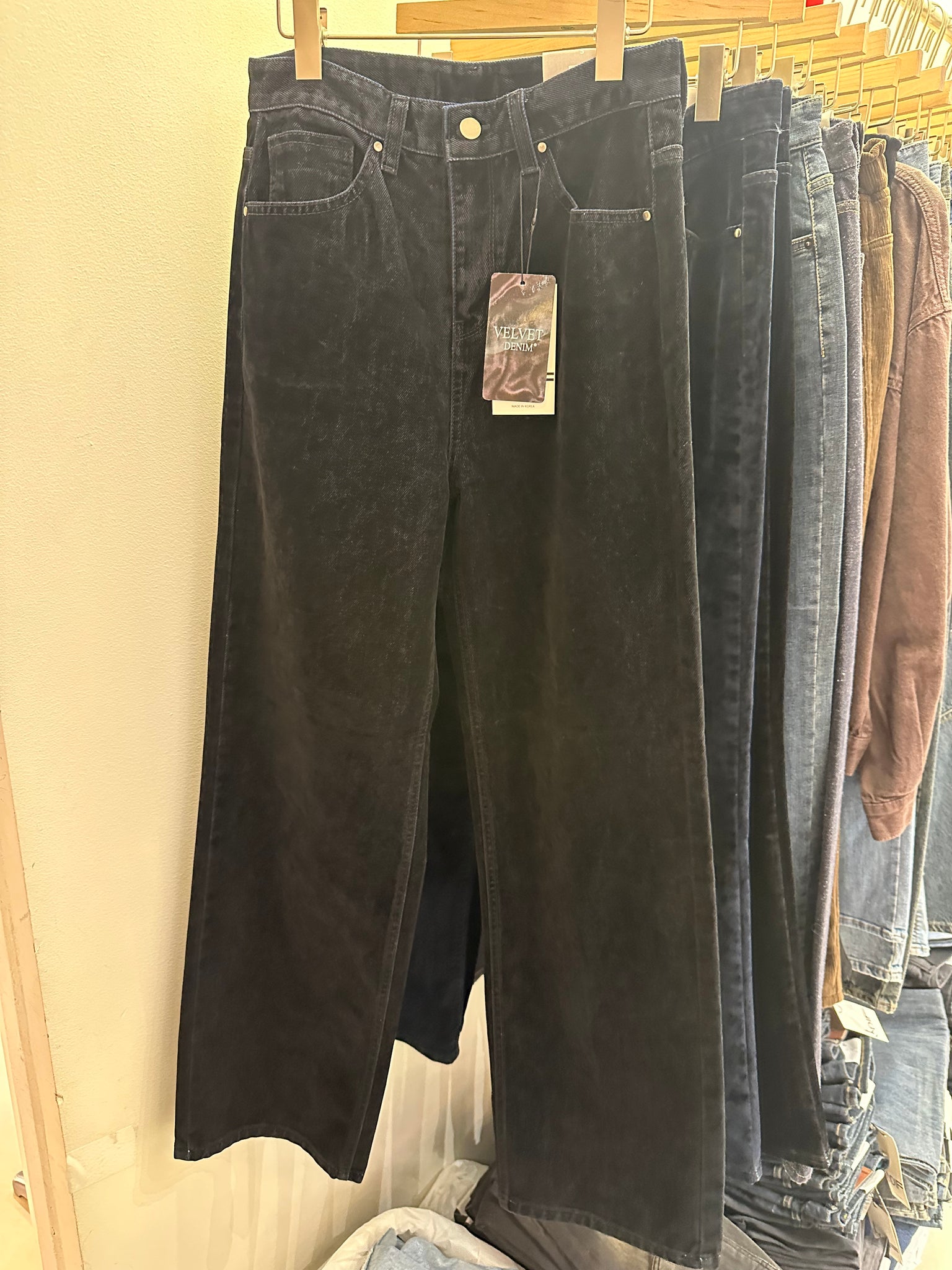 Velvet Straight Cut Denim