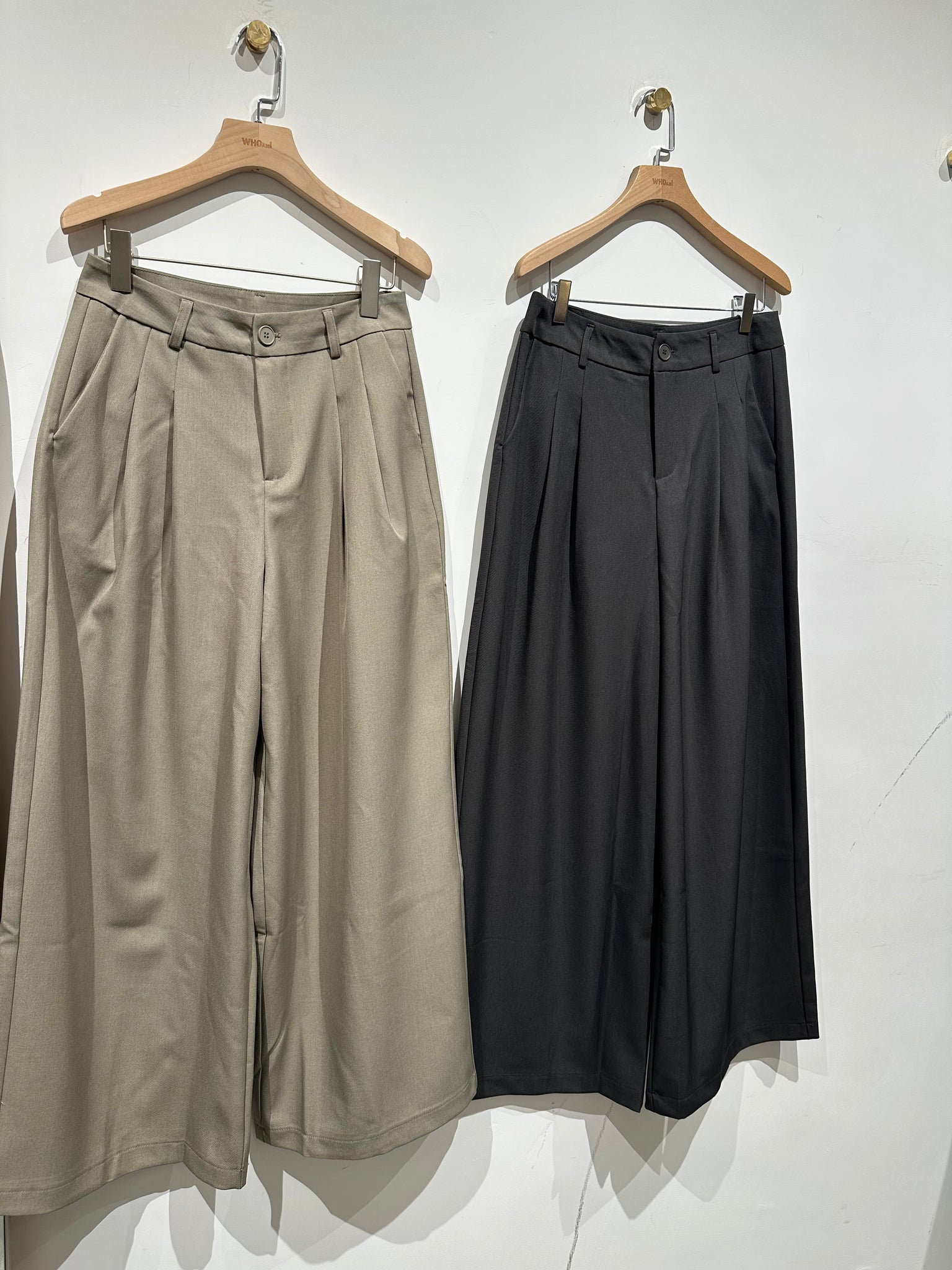 Daily Wide Leg Tailor Pants
