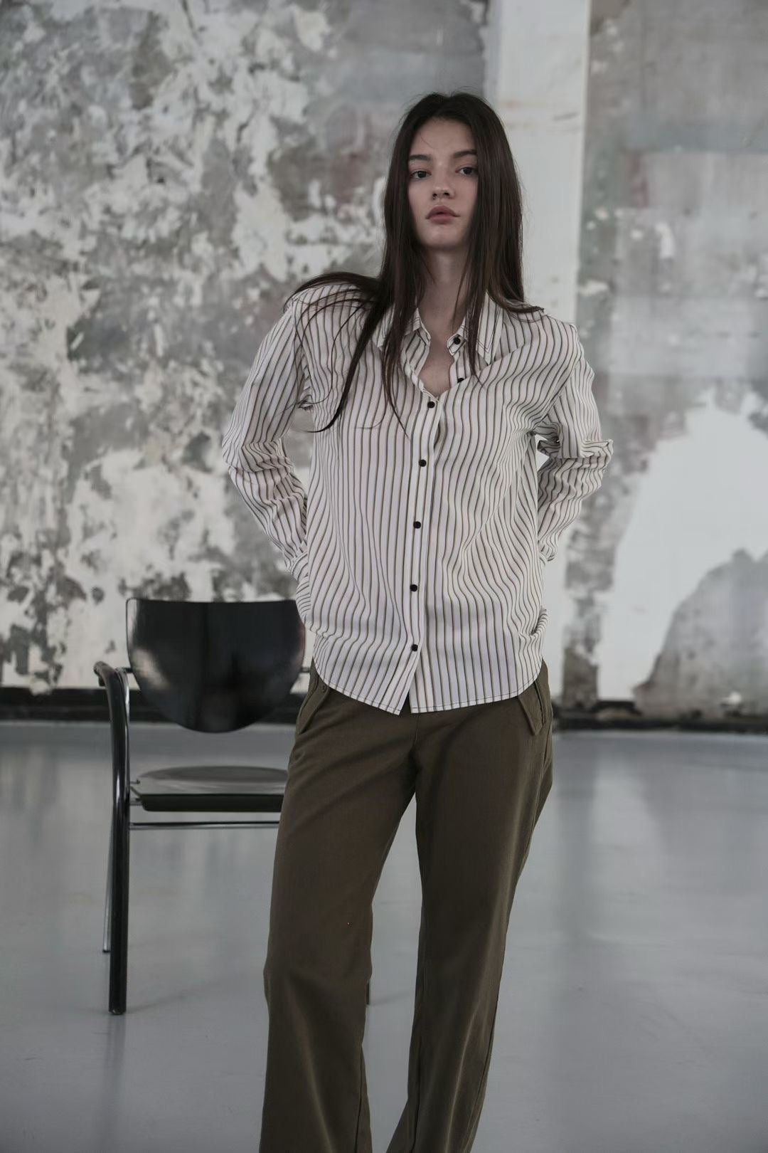 Stitched Stripe Shirt