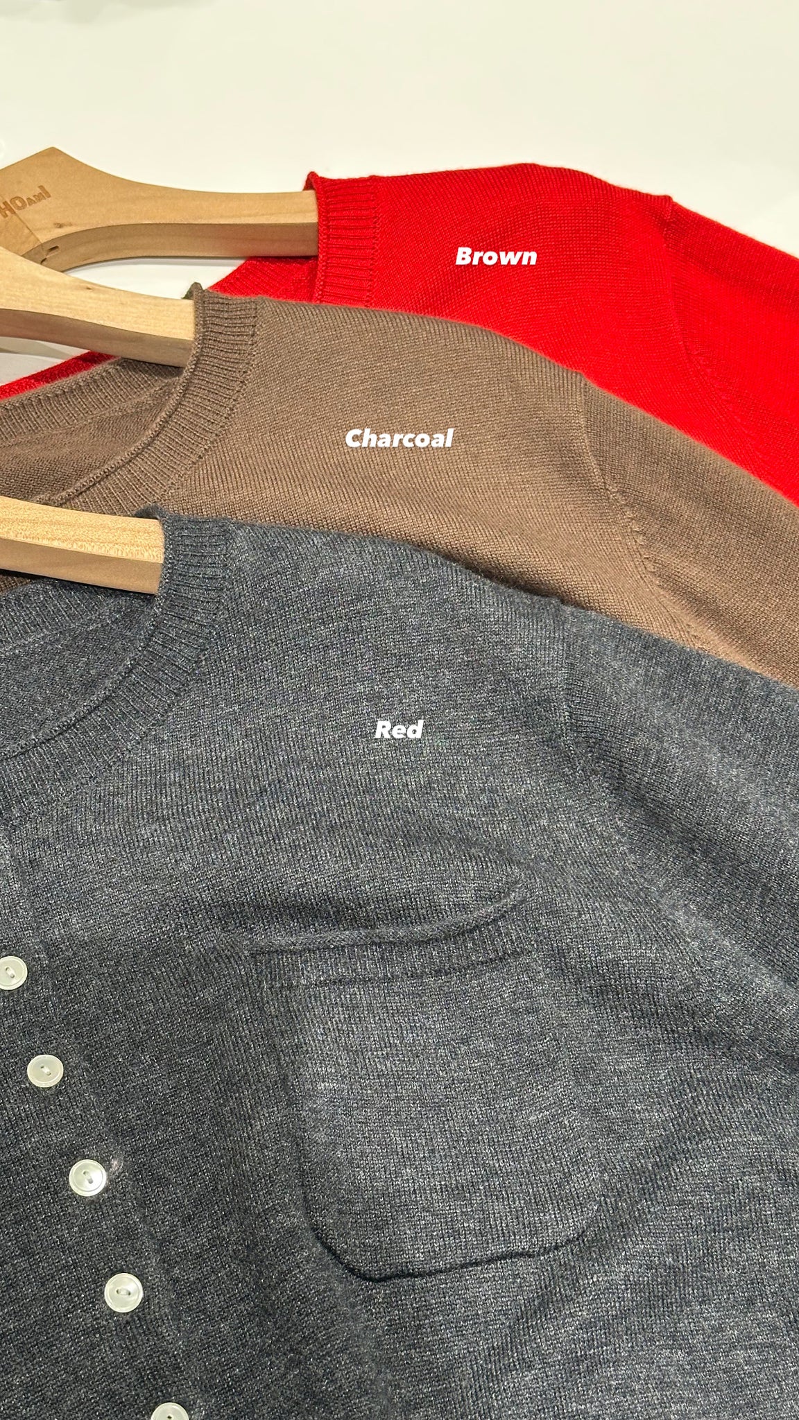 All Button Pocket Cardigan  (8-10Oct超抵價$368, 之後批發價$398)
