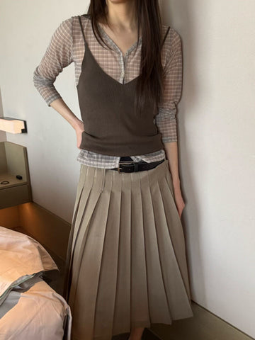 Premium Cooling Pleated Skirt  (28-30May 超抵價$798, 之後批發價$898)