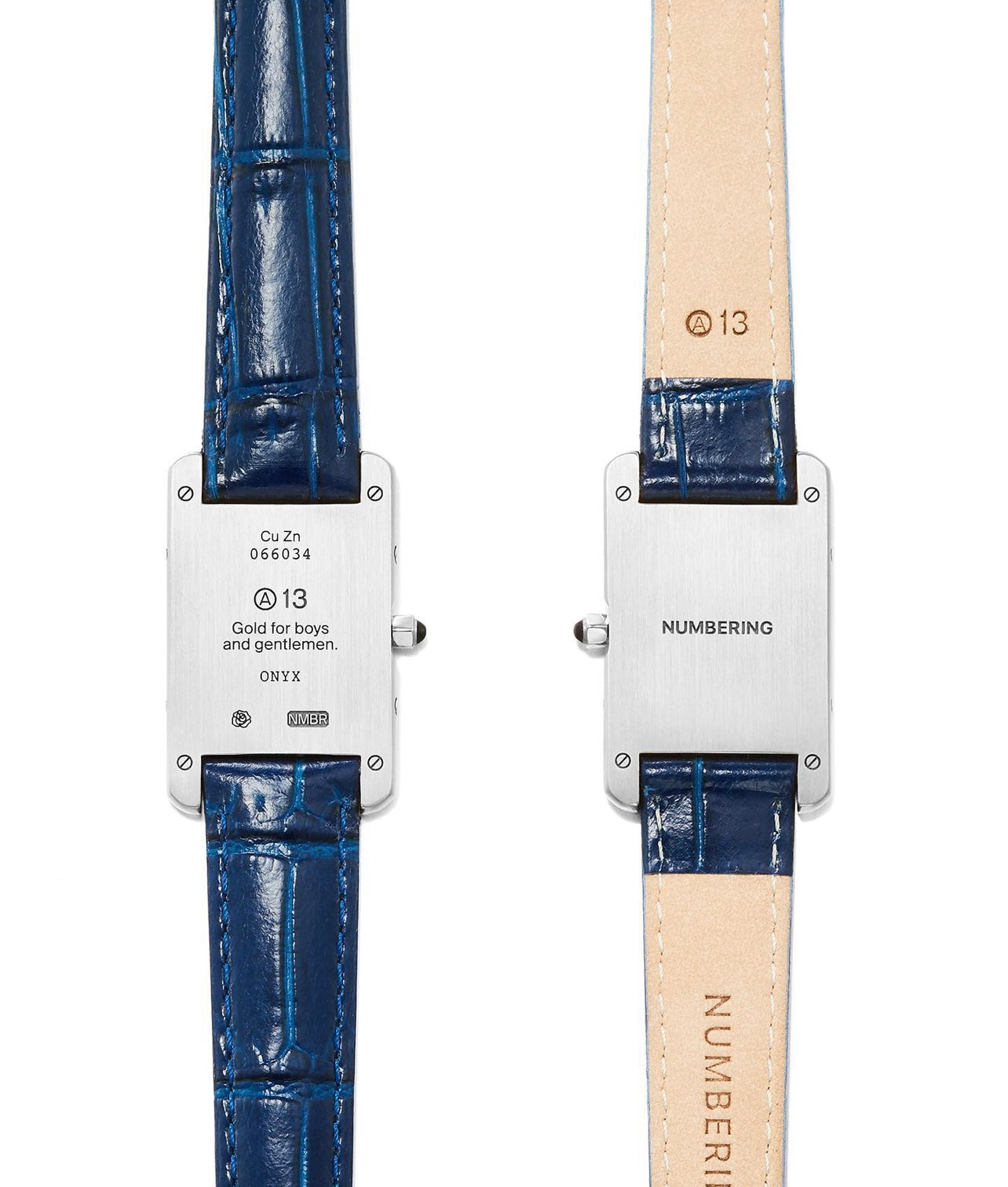 Numbering Watch Bracelet Blue