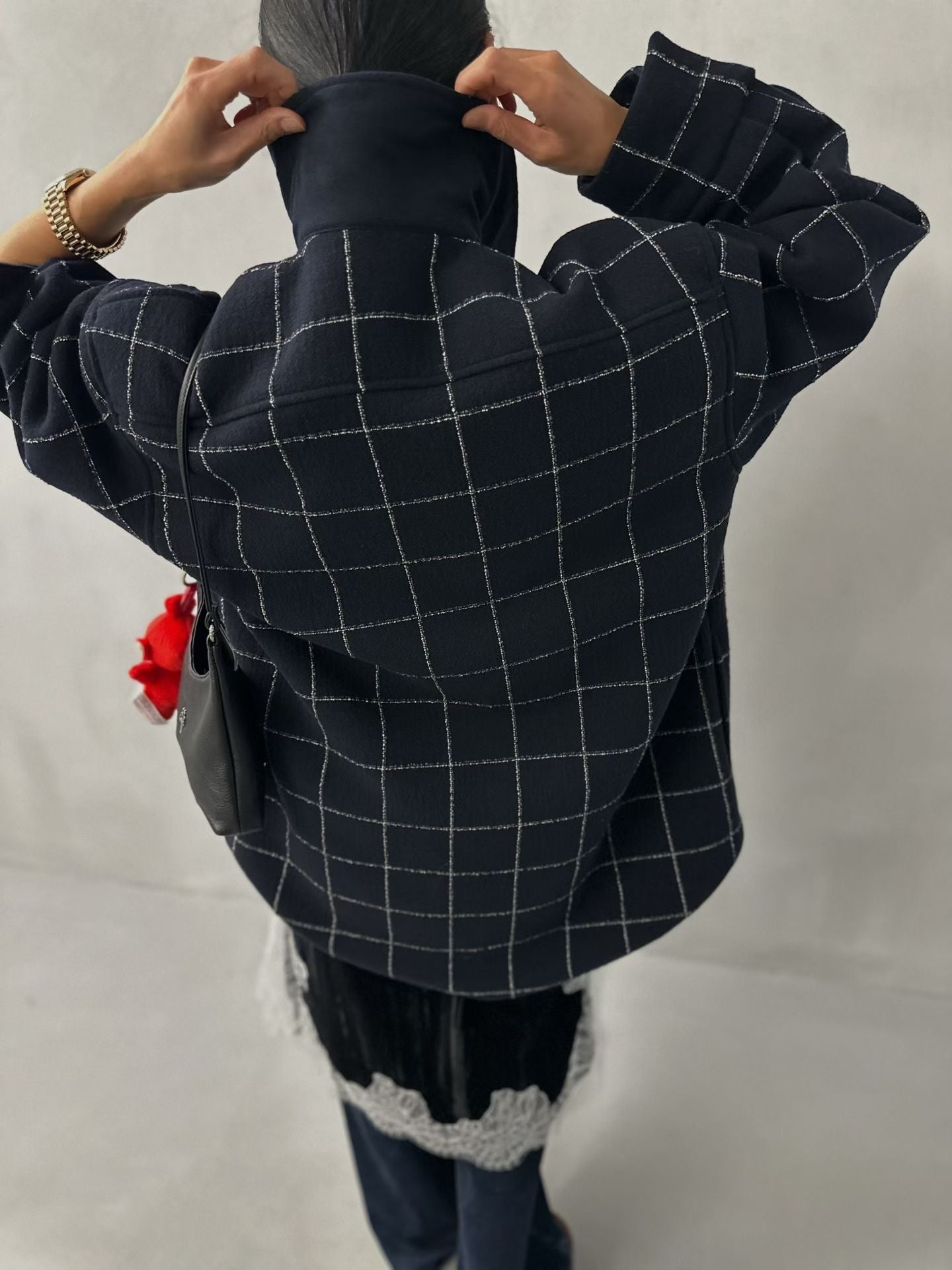 Double Side Cool Checker Jacket