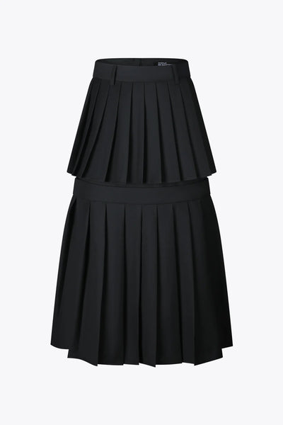 Layers Evening Pleating Skirt