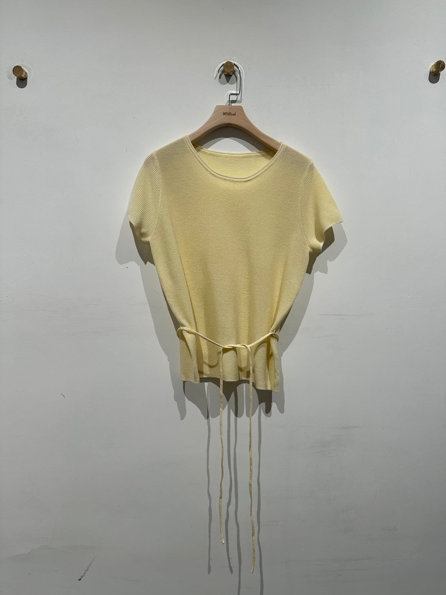 Relaxing Tie Knit Top (30Apr-2May $268, 之後批發價$298）