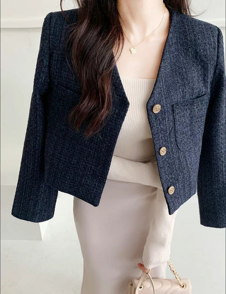 Boxy Tweed Jacket