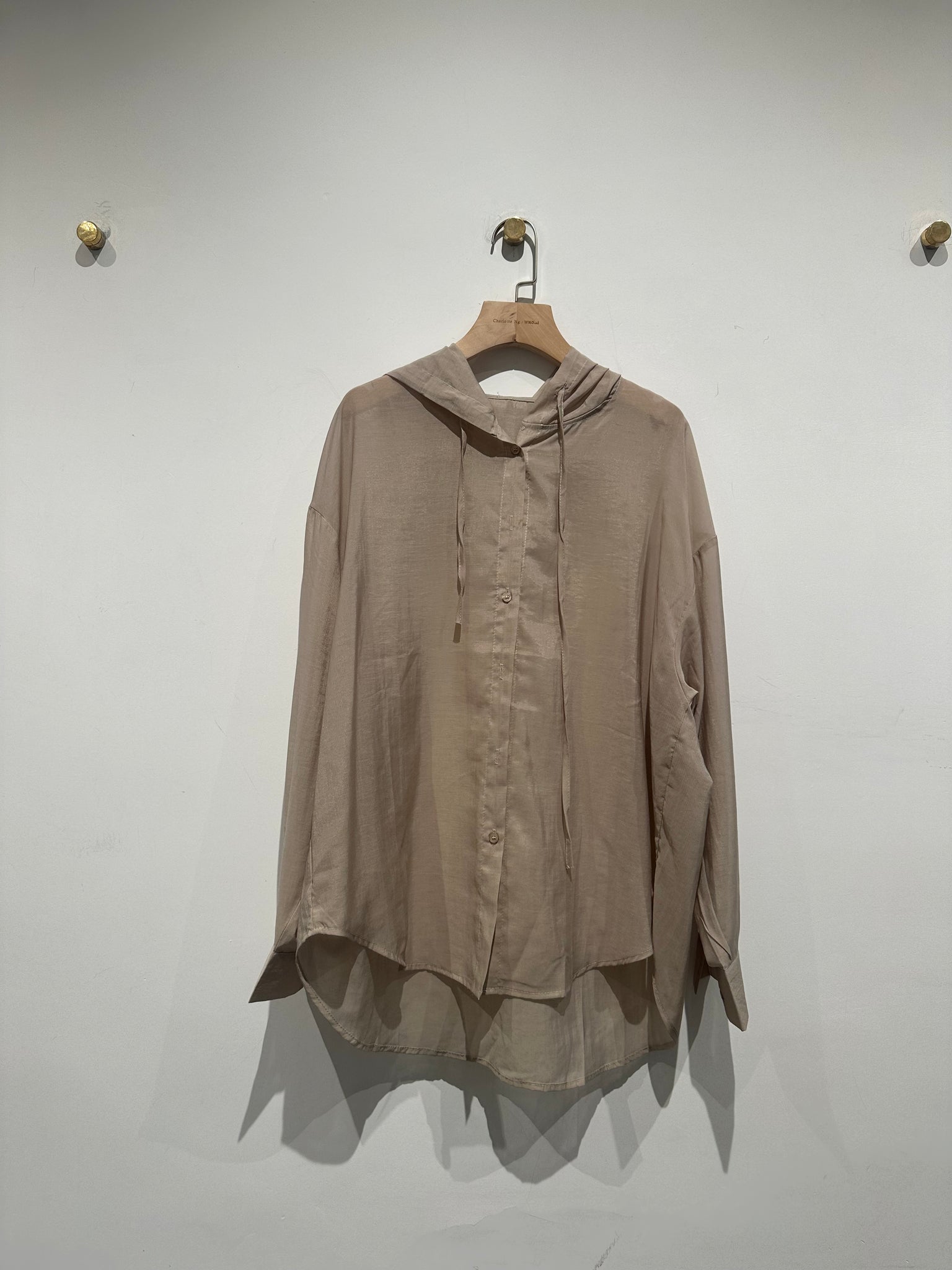 Sheering Hoodies Shirt  (2-5Jul 超抵價$298, 之後批發價$398)