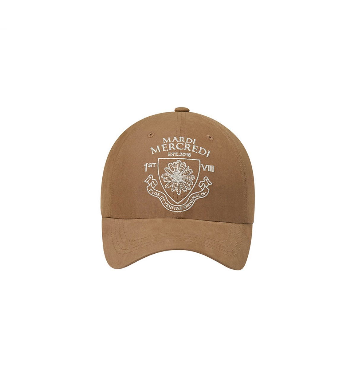 CAP ALUMNI EMBLEM DARKBEIGE