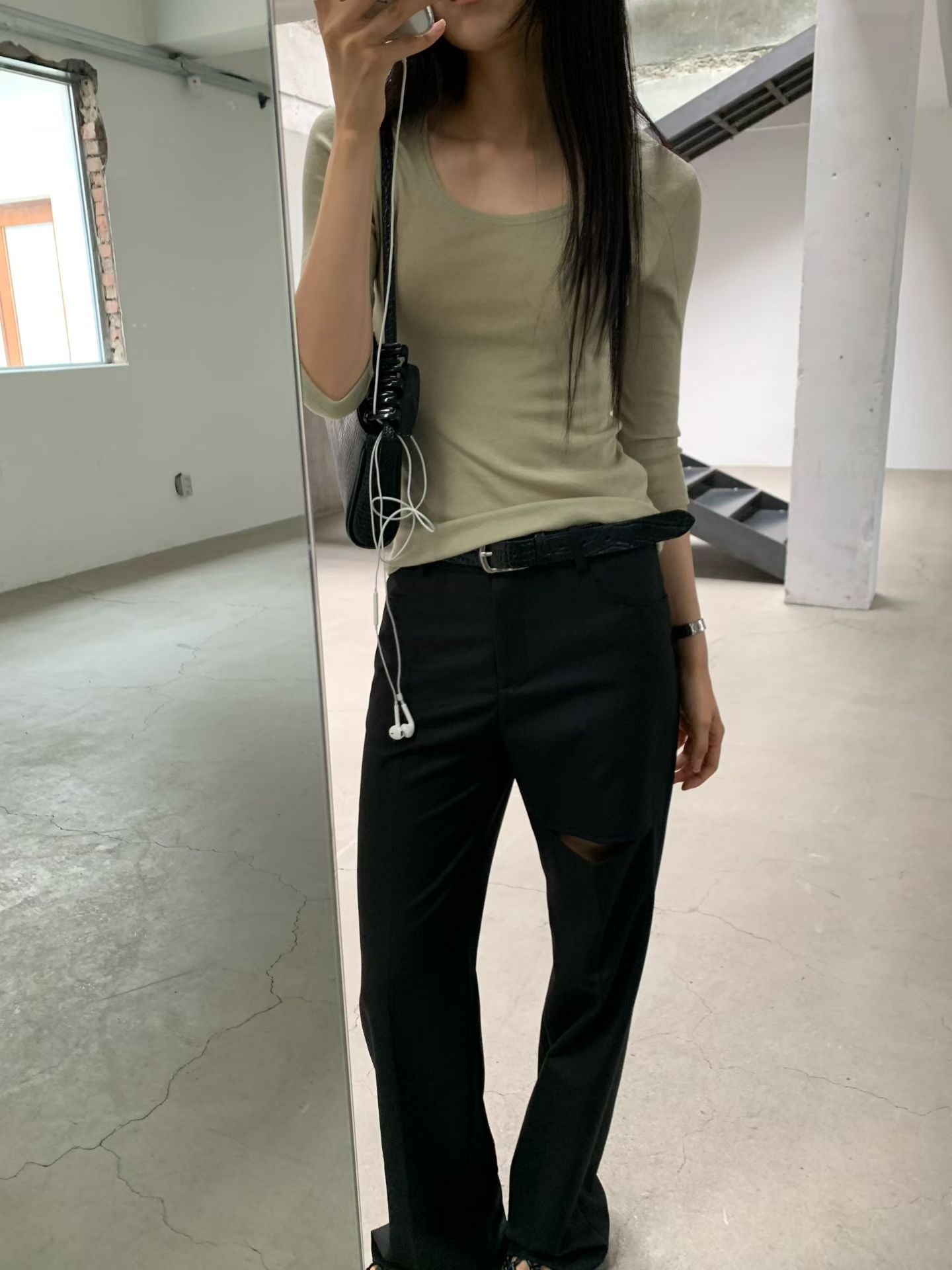 Quality U Neck Basic Tee  (8-10Oct超抵價$268, 之後批發價$298)