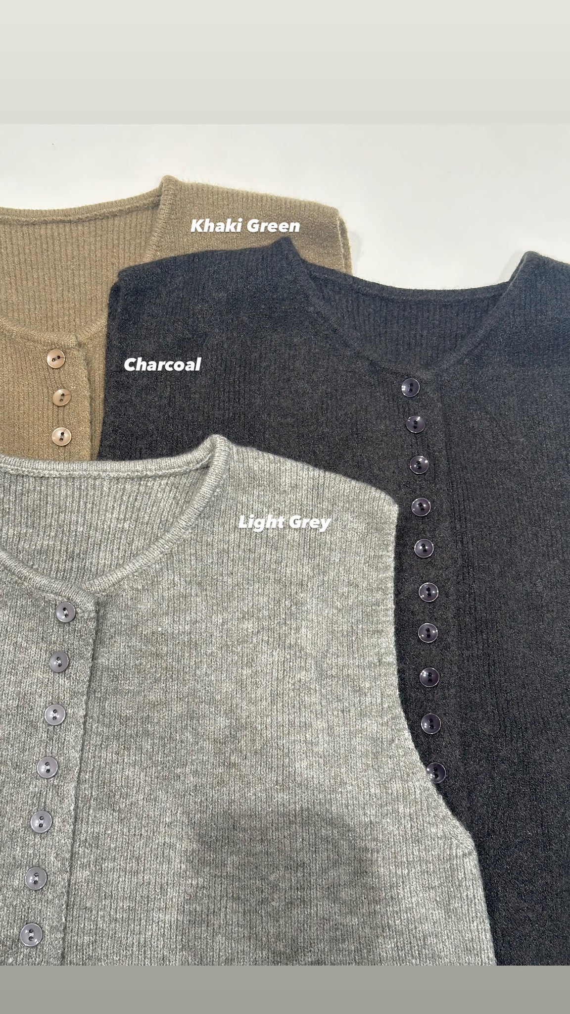 Button Knit Vest