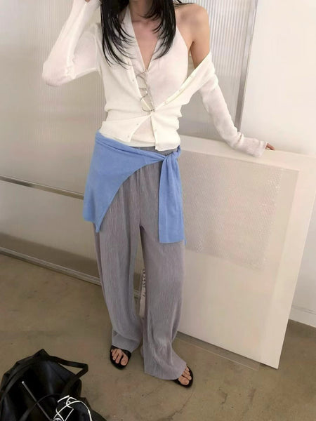 Season Must Buy Ribbed Cooling Pants (30Apr-2May $428, 之後批發價$468）