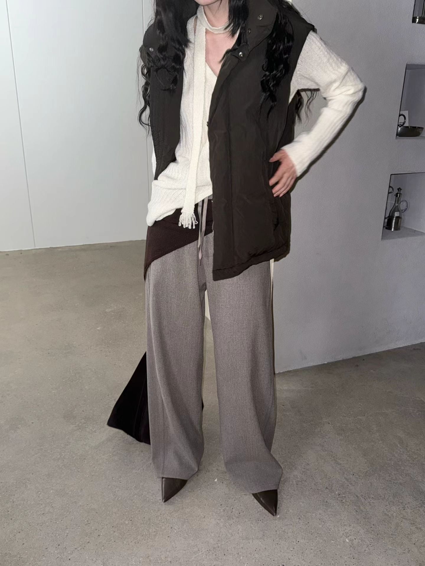 Essential Drape Wool Pants