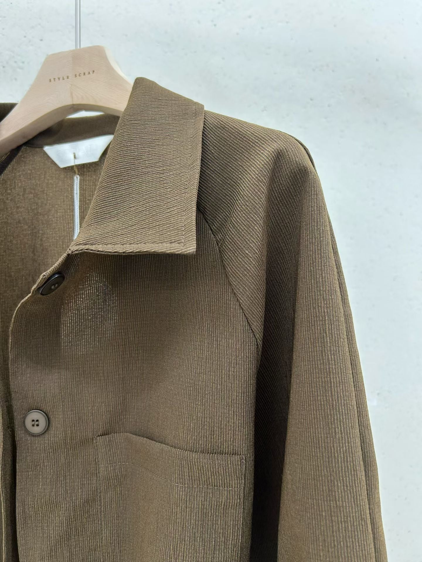 Textured Shirt Jacket
