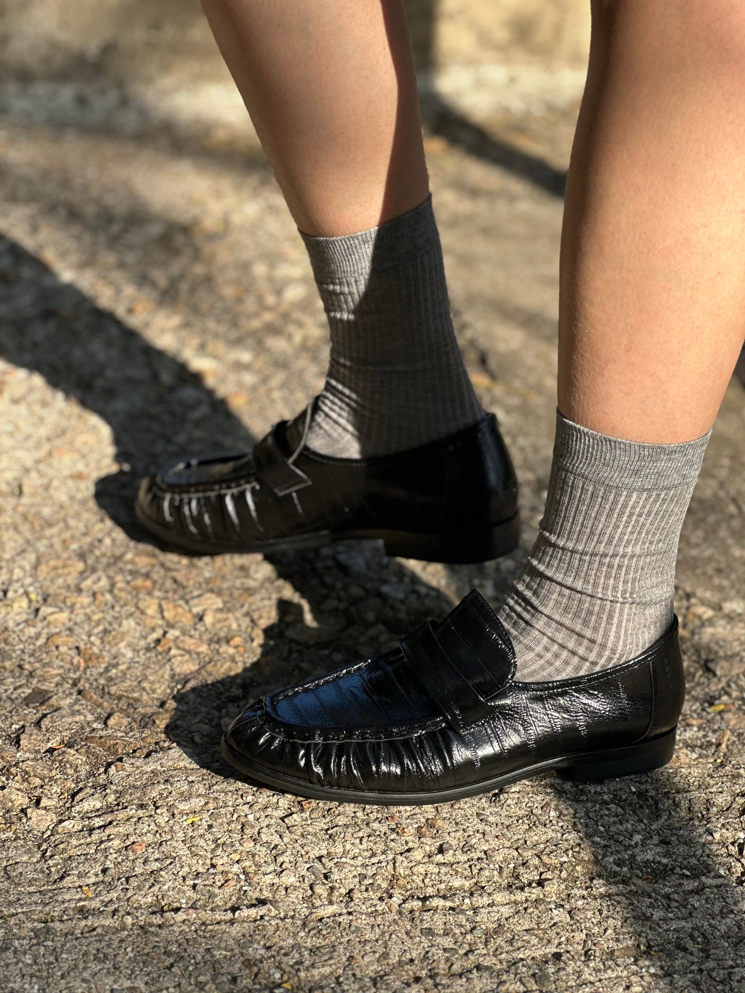 Croc Effect Leather Loafer  (14-16Jan $498, 之後批發價$598）