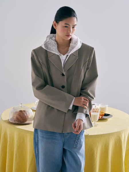 Deluxe Seam Boxy Blazer