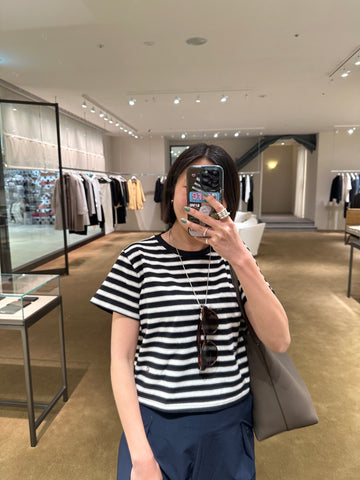 LYSM Cropped Stripe Tee (31Jul-2Aug 超抵價$268, 之後批發價$298)