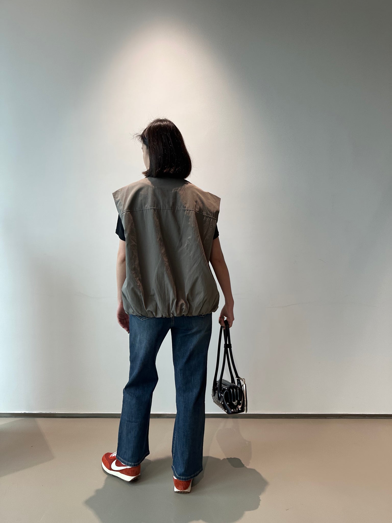 Summer Unwashed Straight Cut Jeans