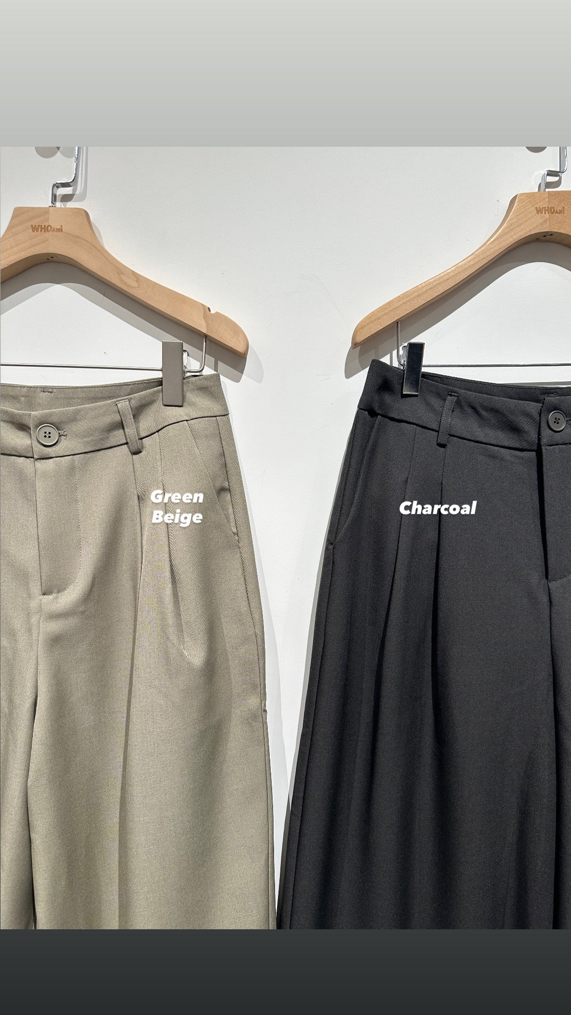 Daily Wide Leg Tailor Pants