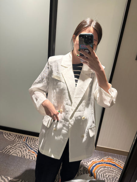 Summer Double Breast Blazer
