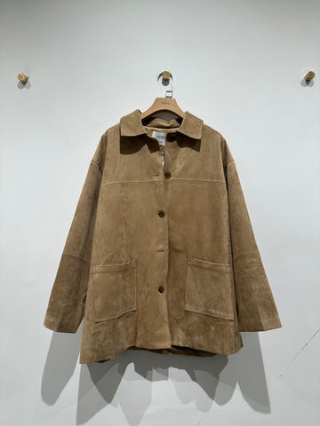 Button Suede Jacket  (8-10Oct超抵價$698, 之後批發價$798)