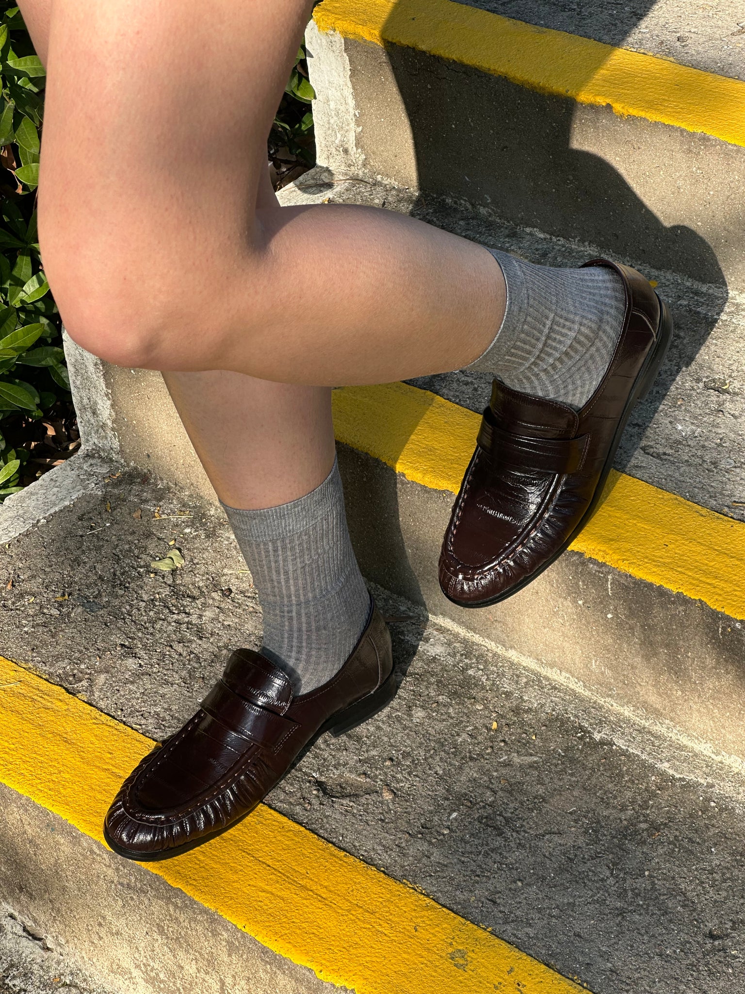 Croc Effect Leather Loafer  (14-16Jan $498, 之後批發價$598）