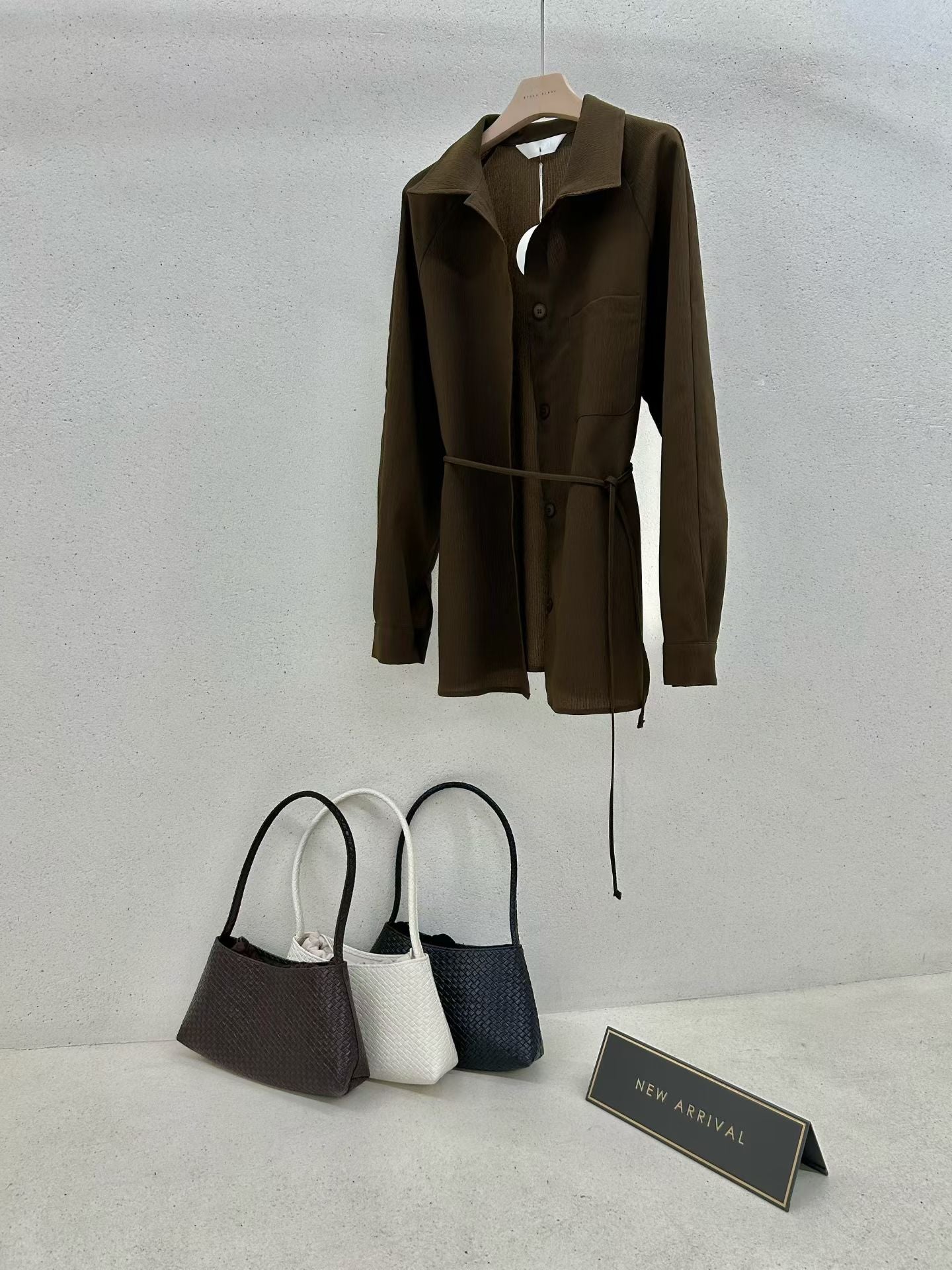 Textured Shirt Jacket