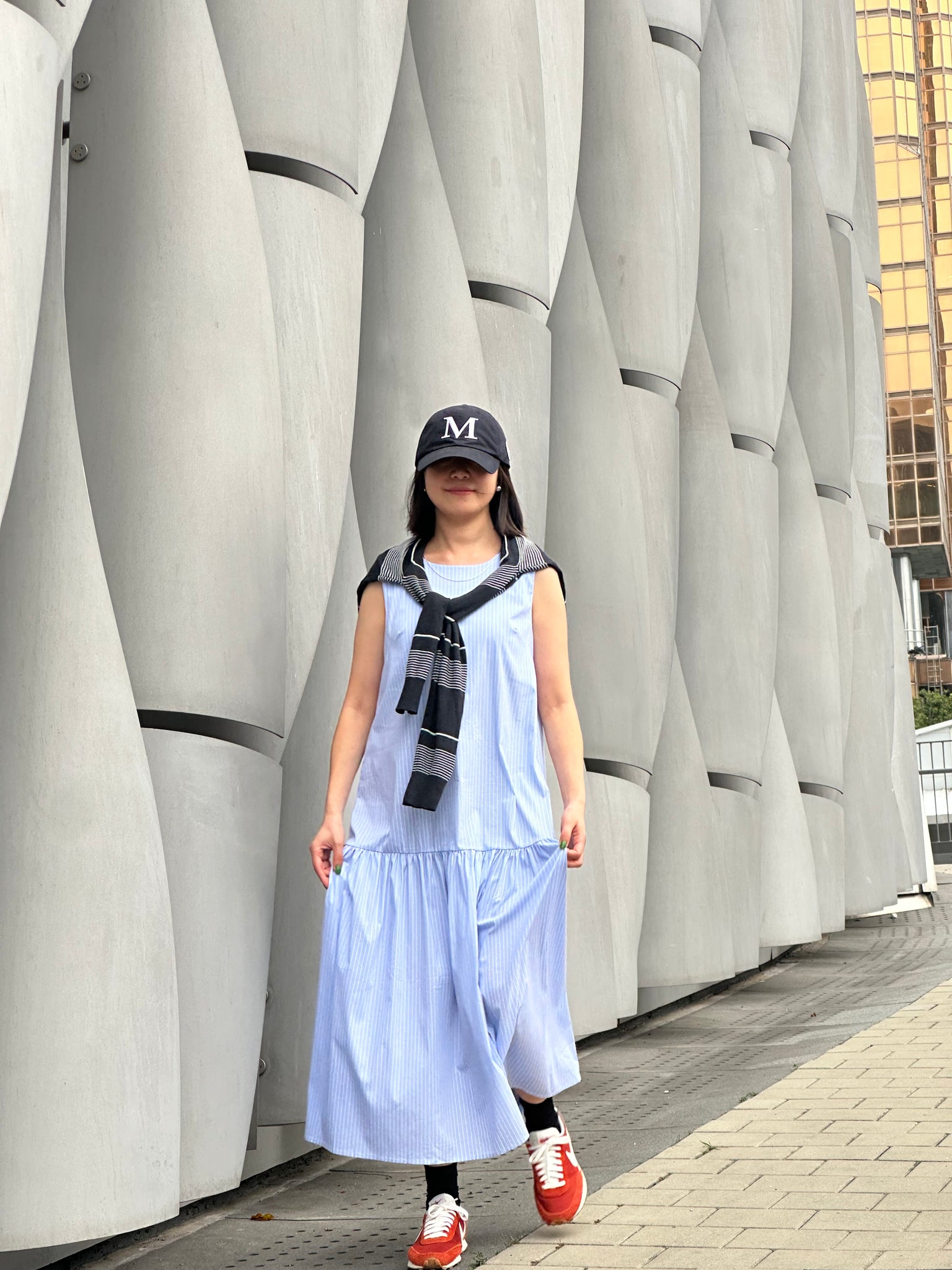 Stripe Vest Dress